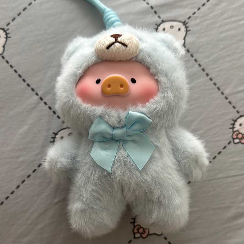 Teddy Lulu Plush Pig Bag Charm Blind Box (Serene Teddy)